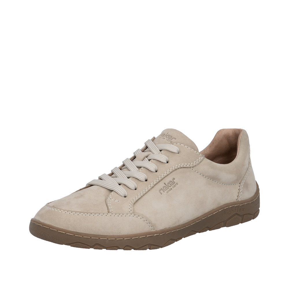 Sneaker cuir nubuck Beige